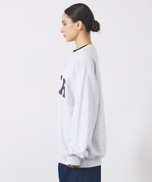 ABAHOUSE / アバハウス スウェット | 【POLER/ポーラー】COLLEGE RAGLAN CREW スウェット/カレ | 詳細3