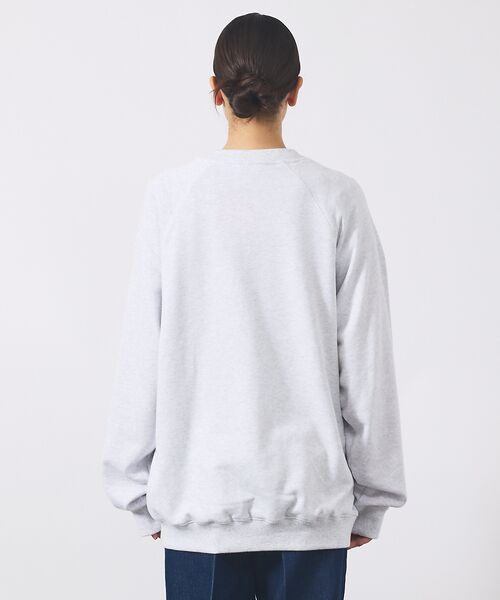 ABAHOUSE / アバハウス スウェット | 【POLER/ポーラー】COLLEGE RAGLAN CREW スウェット/カレ | 詳細4
