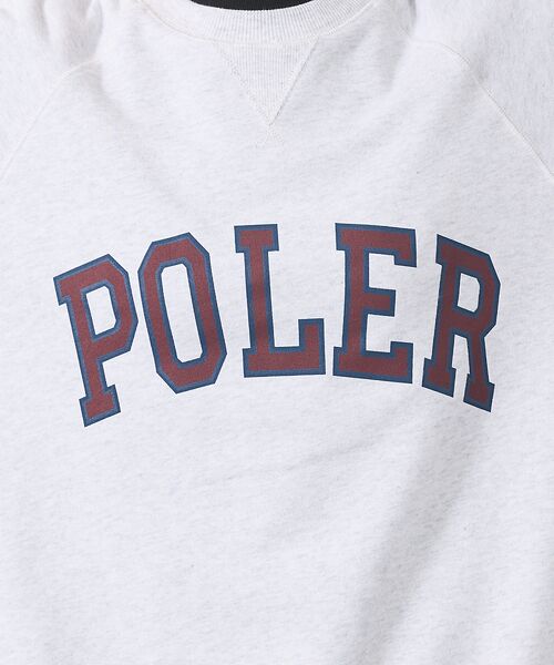 ABAHOUSE / アバハウス スウェット | 【POLER/ポーラー】COLLEGE RAGLAN CREW スウェット/カレ | 詳細6