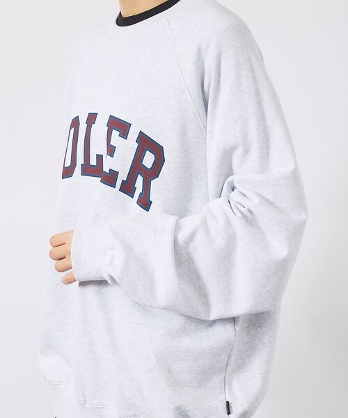 ABAHOUSE / アバハウス スウェット | 【POLER/ポーラー】COLLEGE RAGLAN CREW スウェット/カレ | 詳細7
