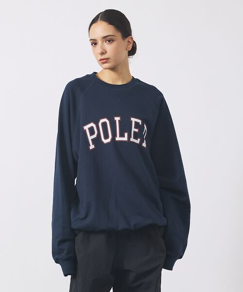 ABAHOUSE / アバハウス スウェット | 【POLER/ポーラー】COLLEGE RAGLAN CREW スウェット/カレ | 詳細17