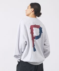 ABAHOUSE / アバハウス スウェット | 【POLER/ポーラー】BIG LOGO CREW/ビッグロゴ クルーネックスウ