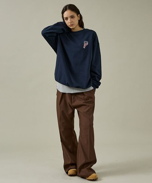 ABAHOUSE / アバハウス スウェット | 【POLER/ポーラー】BIG LOGO CREW/ビッグロゴ クルーネックスウ | 詳細7
