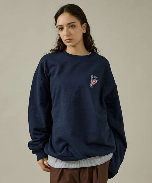 ABAHOUSE / アバハウス スウェット | 【POLER/ポーラー】BIG LOGO CREW/ビッグロゴ クルーネックスウ | 詳細8