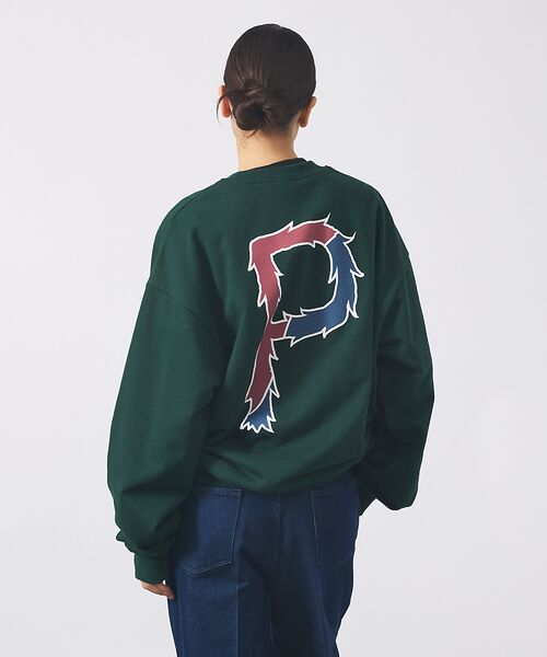 ABAHOUSE / アバハウス スウェット | 【POLER/ポーラー】BIG LOGO CREW/ビッグロゴ クルーネックスウ | 詳細12