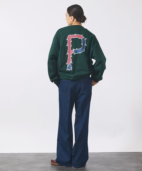 ABAHOUSE / アバハウス スウェット | 【POLER/ポーラー】BIG LOGO CREW/ビッグロゴ クルーネックスウ | 詳細14