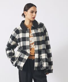 ABAHOUSE / アバハウス ブルゾン | 【REMI RELIEF/レミレリーフ】バッファローチェック/ ブロックチェック