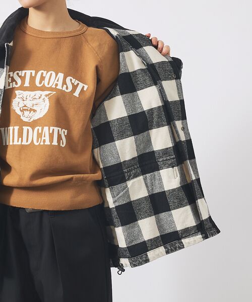 ABAHOUSE / アバハウス ブルゾン | 【REMI RELIEF/レミレリーフ】バッファローチェック/ ブロックチェック | 詳細11