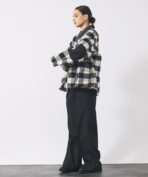 ABAHOUSE / アバハウス ブルゾン | 【REMI RELIEF/レミレリーフ】バッファローチェック/ ブロックチェック | 詳細2