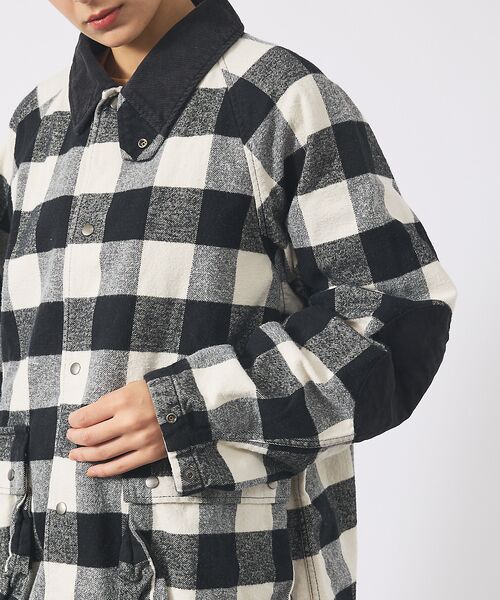 ABAHOUSE / アバハウス ブルゾン | 【REMI RELIEF/レミレリーフ】バッファローチェック/ ブロックチェック | 詳細8