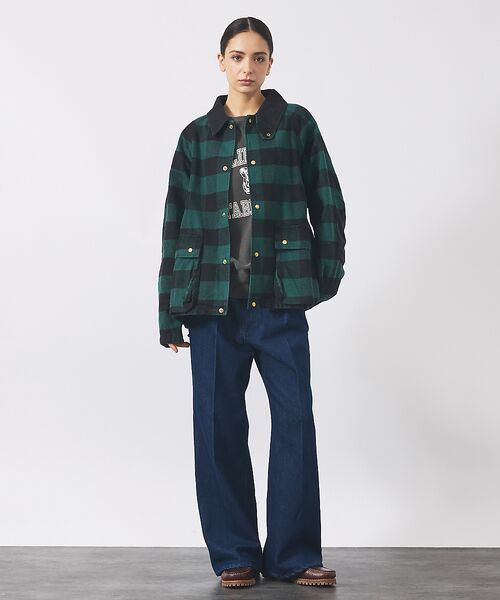 ABAHOUSE / アバハウス ブルゾン | 【REMI RELIEF/レミレリーフ】バッファローチェック/ ブロックチェック | 詳細15