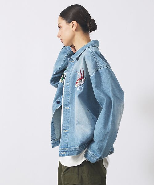 ABAHOUSE / アバハウス Gジャン・デニムジャケット | 【YOIDORE / ヨイドレ】Tibetan Denim Jacket / チ | 詳細2