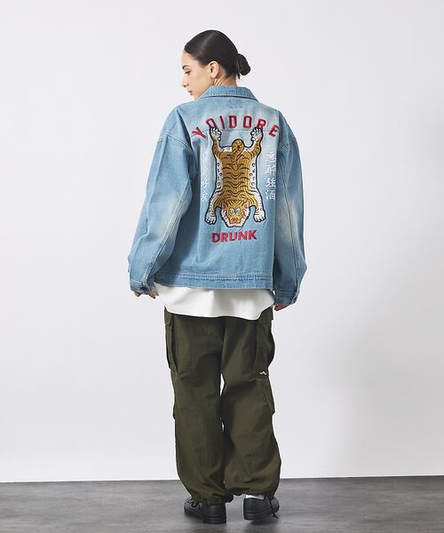 ABAHOUSE / アバハウス Gジャン・デニムジャケット | 【YOIDORE / ヨイドレ】Tibetan Denim Jacket / チ | 詳細4