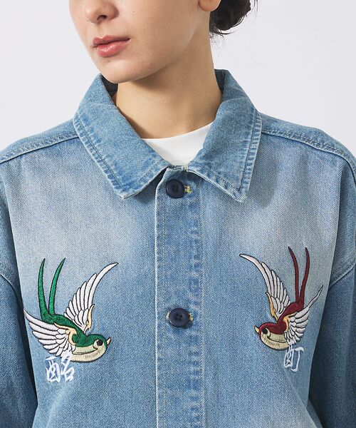 ABAHOUSE / アバハウス Gジャン・デニムジャケット | 【YOIDORE / ヨイドレ】Tibetan Denim Jacket / チ | 詳細7