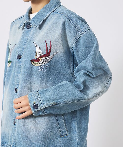 ABAHOUSE / アバハウス Gジャン・デニムジャケット | 【YOIDORE / ヨイドレ】Tibetan Denim Jacket / チ | 詳細8