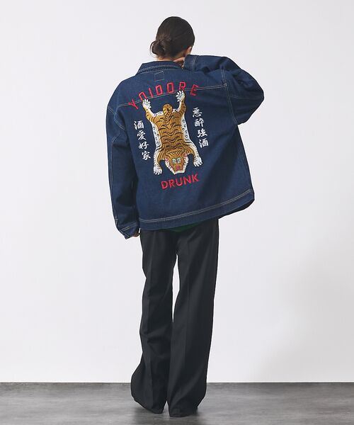 ABAHOUSE / アバハウス Gジャン・デニムジャケット | 【YOIDORE / ヨイドレ】Tibetan Denim Jacket / チ | 詳細14