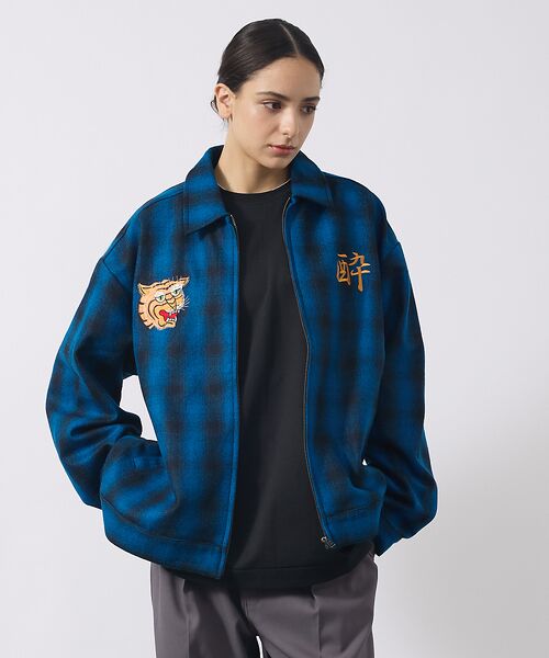 ABAHOUSE/アバハウス 【YOIDORE / ヨイドレ】Souvenir Wool Jacket / ス ブルー L ABAHOUSE/アバハウス 【YOIDORE / ヨイドレ】Souvenir Wool Jacket / ス ブルー L