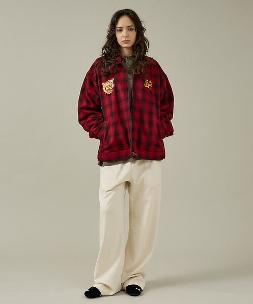 ABAHOUSE / アバハウス ブルゾン | 【YOIDORE / ヨイドレ】Souvenir Wool Jacket / ス | 詳細4