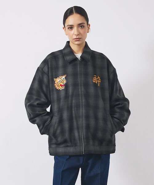 ABAHOUSE / アバハウス ブルゾン | 【YOIDORE / ヨイドレ】Souvenir Wool Jacket / ス | 詳細13