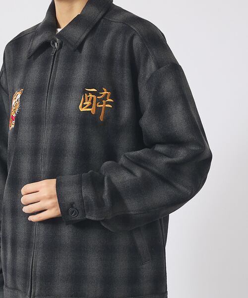 ABAHOUSE / アバハウス ブルゾン | 【YOIDORE / ヨイドレ】Souvenir Wool Jacket / ス | 詳細17