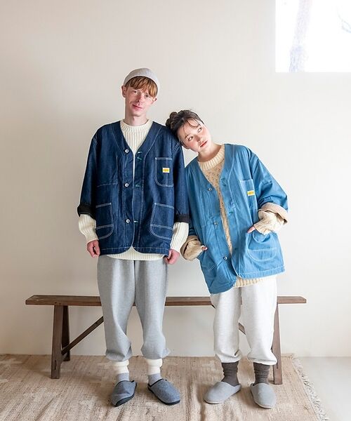 ABAHOUSE / アバハウス その他アウター | 追加！【WEEKEND(ER)/ウィークエンダー】DENIM CHORE_JKT | 詳細9