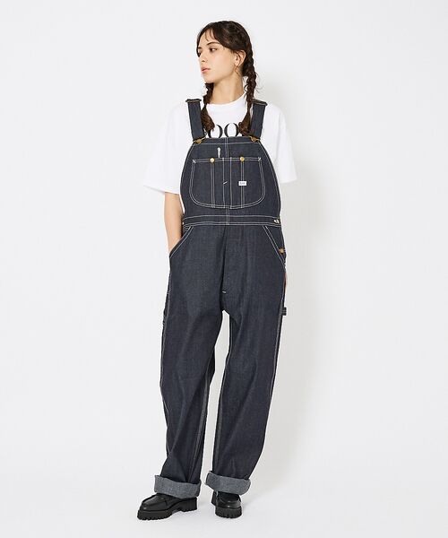 ABAHOUSE/アバハウス 【Lee/リー】DUNGAREES オーバーオールパンツ /サロペットデニムパン インディゴ L ABAHOUSE/アバハウス 【Lee/リー】DUNGAREES オーバーオールパンツ /サロペットデニムパン インディゴ L