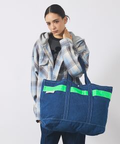ABAHOUSE / アバハウス トートバッグ | 【WEEKENDER/ウィークエンダー】 SAFETY DENIM TOTE/デ