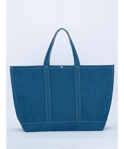 ABAHOUSE / アバハウス トートバッグ | 【WEEKENDER/ウィークエンダー】 SAFETY DENIM TOTE/デ | 詳細15