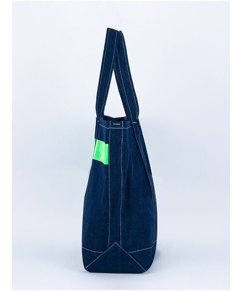 ABAHOUSE / アバハウス トートバッグ | 【WEEKENDER/ウィークエンダー】 SAFETY DENIM TOTE/デ | 詳細11