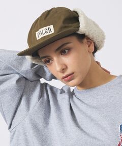 ABAHOUSE / アバハウス ハット | 【POLER / ポーラー】2WAY COTTON BOA FLAP CAP /