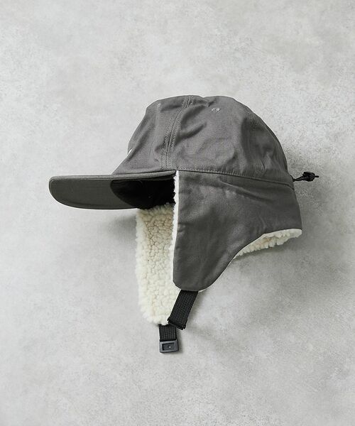 ABAHOUSE / アバハウス ハット | 【POLER / ポーラー】2WAY COTTON BOA FLAP CAP / | 詳細17