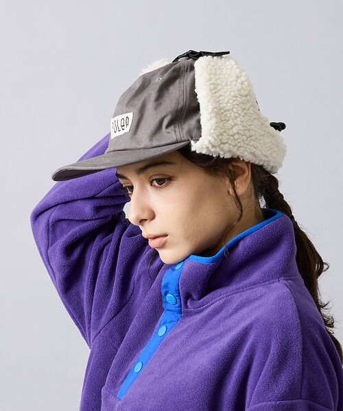 ABAHOUSE / アバハウス ハット | 【POLER / ポーラー】2WAY COTTON BOA FLAP CAP / | 詳細25