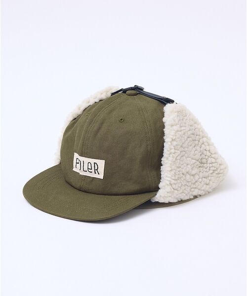 ABAHOUSE / アバハウス ハット | 【POLER / ポーラー】2WAY COTTON BOA FLAP CAP / | 詳細5