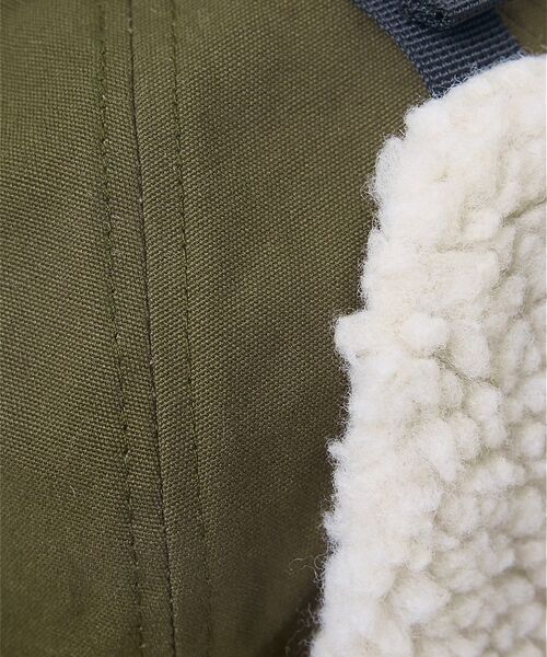 ABAHOUSE / アバハウス ハット | 【POLER / ポーラー】2WAY COTTON BOA FLAP CAP / | 詳細8