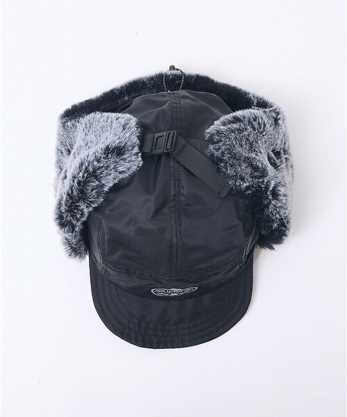 ABAHOUSE / アバハウス ハット | 【POLER / ポーラー】FLIGHT NYLON FUR FLAP / フラ | 詳細6