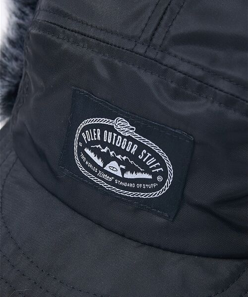 ABAHOUSE / アバハウス ハット | 【POLER / ポーラー】FLIGHT NYLON FUR FLAP / フラ | 詳細8