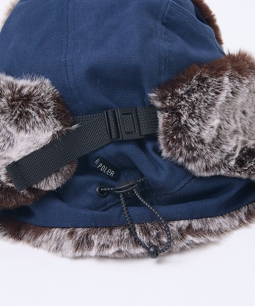 ABAHOUSE / アバハウス ハット | 【POLER / ポーラー】MILITARY FUR 2WAY VISOR CA | 詳細10