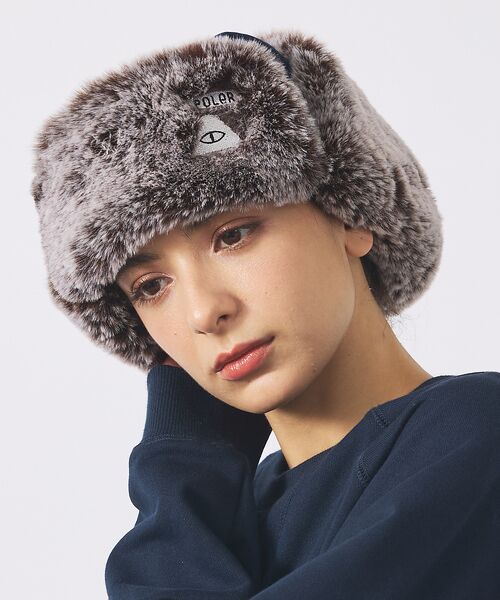 ABAHOUSE / アバハウス ハット | 【POLER / ポーラー】MILITARY FUR 2WAY VISOR CA | 詳細5
