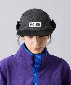 ABAHOUSE / アバハウス ハット | 【POLER / ポーラー】TWEED FLAP CAP / ツイード フラップ