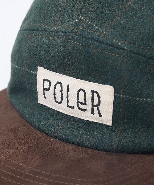 ABAHOUSE / アバハウス ハット | 【POLER / ポーラー】TWEED FLAP CAP / ツイード フラップ | 詳細10