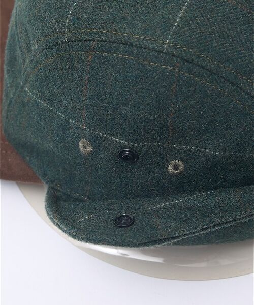 ABAHOUSE / アバハウス ハット | 【POLER / ポーラー】TWEED FLAP CAP / ツイード フラップ | 詳細11