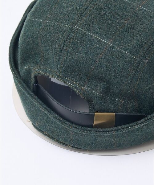 ABAHOUSE / アバハウス ハット | 【POLER / ポーラー】TWEED FLAP CAP / ツイード フラップ | 詳細12