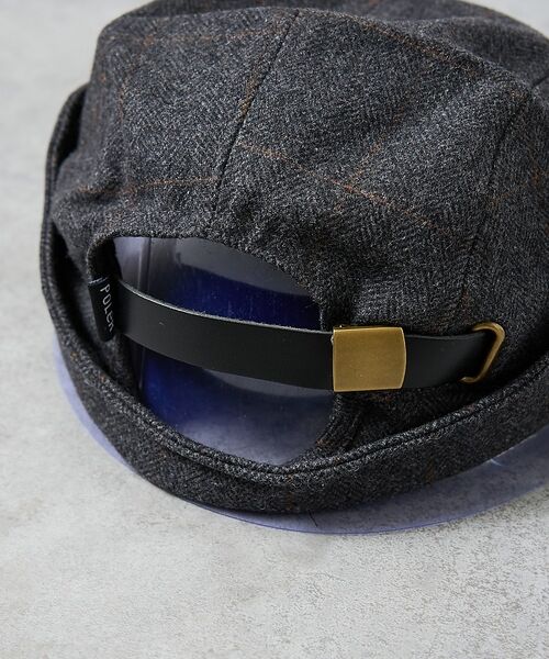 ABAHOUSE / アバハウス ハット | 【POLER / ポーラー】TWEED FLAP CAP / ツイード フラップ | 詳細14