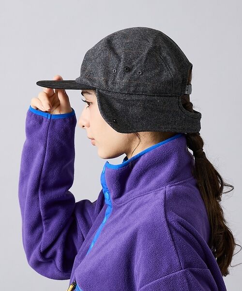 ABAHOUSE / アバハウス ハット | 【POLER / ポーラー】TWEED FLAP CAP / ツイード フラップ | 詳細15