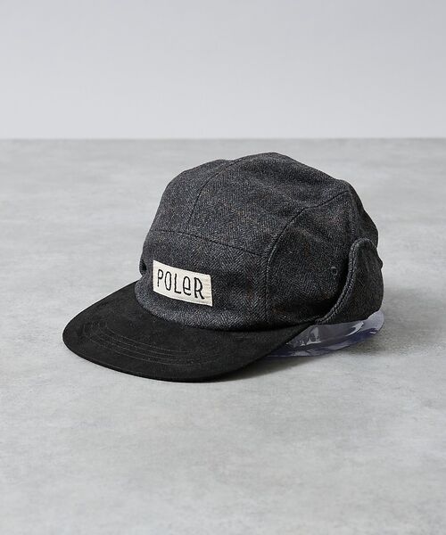 ABAHOUSE / アバハウス ハット | 【POLER / ポーラー】TWEED FLAP CAP / ツイード フラップ | 詳細17