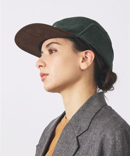 ABAHOUSE / アバハウス ハット | 【POLER / ポーラー】TWEED FLAP CAP / ツイード フラップ | 詳細2