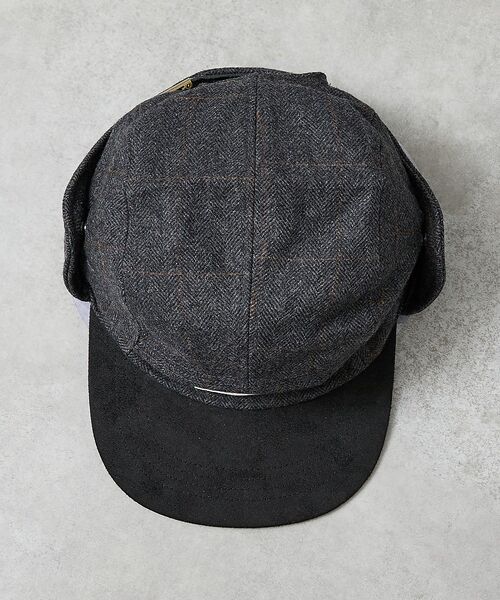 ABAHOUSE / アバハウス ハット | 【POLER / ポーラー】TWEED FLAP CAP / ツイード フラップ | 詳細21