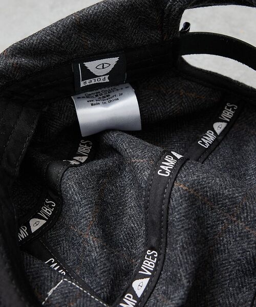 ABAHOUSE / アバハウス ハット | 【POLER / ポーラー】TWEED FLAP CAP / ツイード フラップ | 詳細23