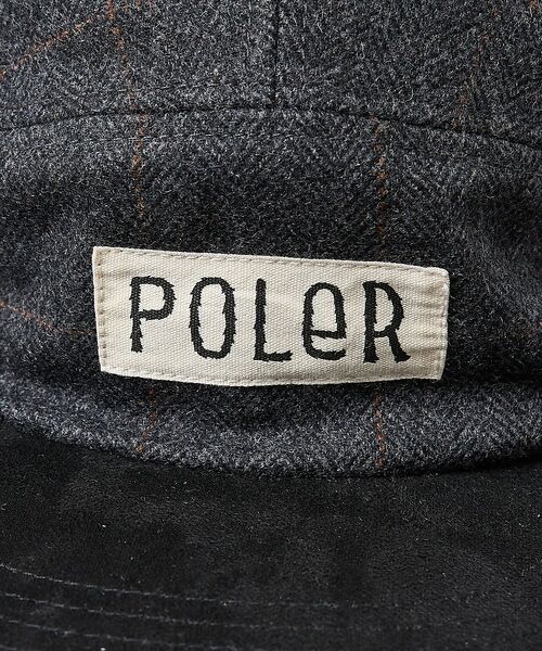 ABAHOUSE / アバハウス ハット | 【POLER / ポーラー】TWEED FLAP CAP / ツイード フラップ | 詳細24