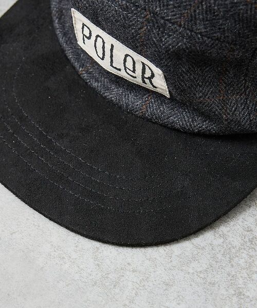 ABAHOUSE / アバハウス ハット | 【POLER / ポーラー】TWEED FLAP CAP / ツイード フラップ | 詳細25